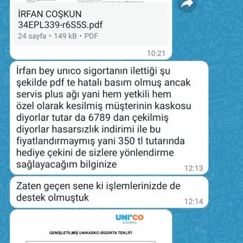 Sigortambir Sigortam Bir Kasko Mağduriyeti