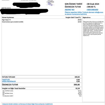 Müşteri Deneyimi Ve Fiyatlandırma Politikası Üzerine TurkNet Şikayeti