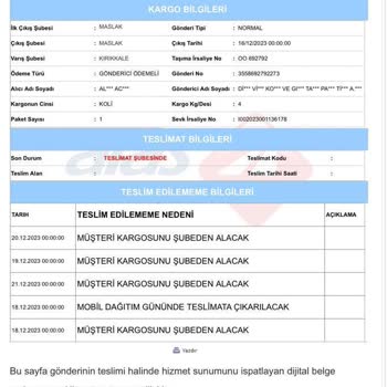Aras Kargo Kargomu Keyfi Tutuyor
