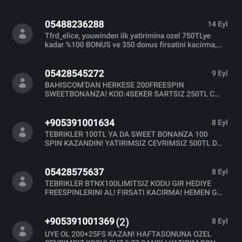 Hepsibahis Bahis Sitelerinden Gelen Mesajlar - Şikayetvar
