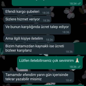 Damla Butik Farklı Renkte Ürün Gönderdiler
