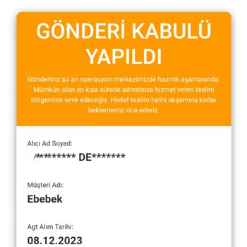 Ebebek Ve AGT Kargo Gecikmesiyle Mücadele
