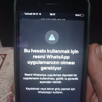 WhatsApp Giriş Yapamıyorum