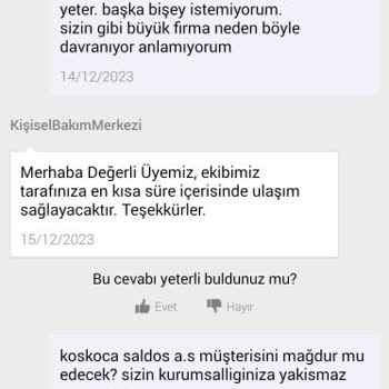 Saldos İndirimli Aldığım Ürünü Bilerek Yollamadı