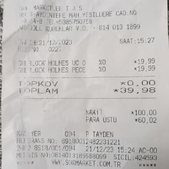 Şok Marketler Etiket Yok Fiyat Farklı