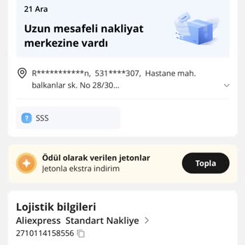 PTT Kargo Teslim Edilmeyen Kargo