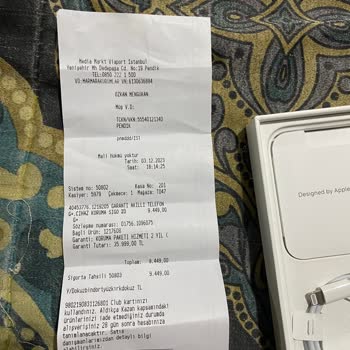 Media Markt Alışveriş Fişindeki Fiyat Farklılıkları