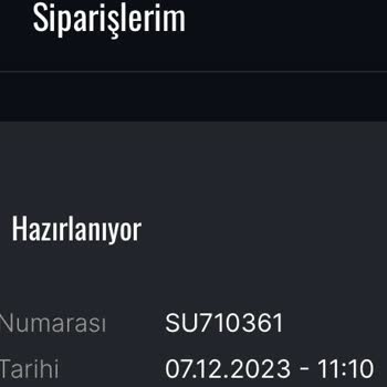 Sneaks Up Siparişin Hazırlanma Sürecinin Uzaması Ve Bilgi Eksikliği