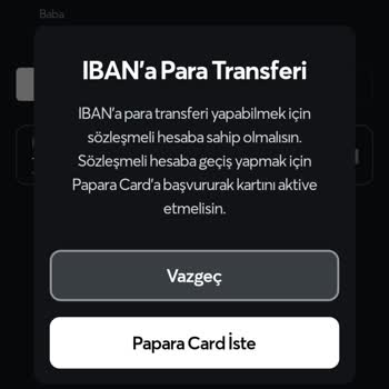 Papara Sözleşmeli Hesap Aktivasyon Sorunu