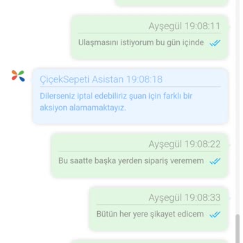 ÇiçekSepeti Çiçek Sepetinin Sipariş Ulaştırmaması