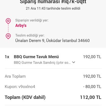 Yemeksepeti Siparişimin Parasını Vermiyor