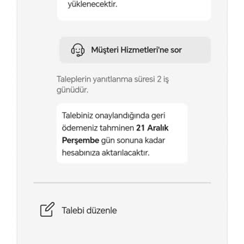 Hepsiburada Para İadesini Yapmıyor
