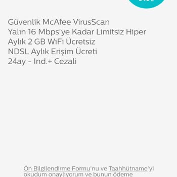 Türk Telekom Evde İnternet Kampanyaya Dahil Edilmiyorum