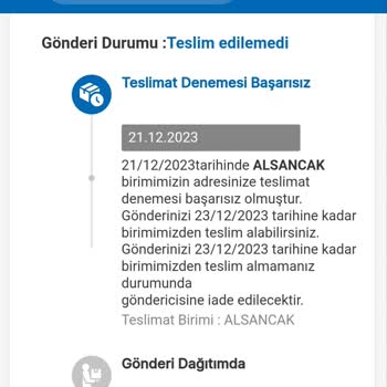 MNG Kargo Adrese Hiç Gelmeden Teslim Edilemeyen Kargo