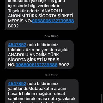 Anadolu Sigorta Pert Aracımın Parası Verilmiyor Pert Aracı Bize Zorla Bırakıyorlar
