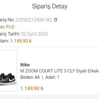 FLO Ayakkabı FLO Kusurlu Ürün Değişimi Yapılmaması