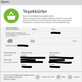 Dyson Koşulsuz İade Diyerek Sattığı Ürünün İadesini Bir Türlü Yapmıyor