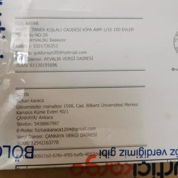 Turkcell Pasaj Yanlış Ürün Gönderimi.