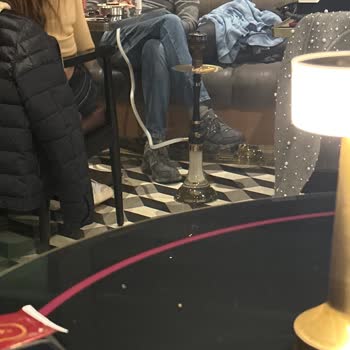 Ghalia Lounge Kapalı Alanda Sigara Nargile