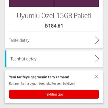 Vodafone Yanlış Fatura Kesimi Ve Müşteriyi Mağdur Etme
