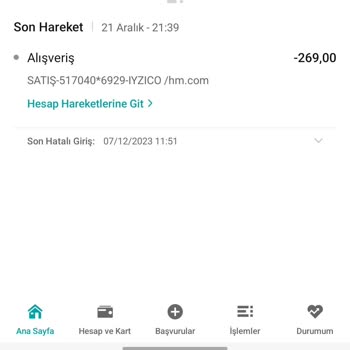 H&M Uygulamasında Ödeme Sonrası Sepette Ürün Kalması Sorunu