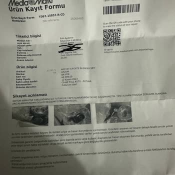 Media Markt Mağazada Ürünüm Yok Kaybettiler