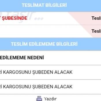 Aras Kargo Evde Olduğum Halde Kargom Gelmedi