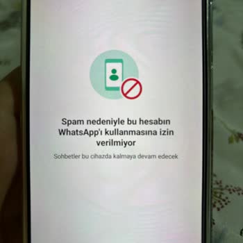 WhatsApp Spam Yedim