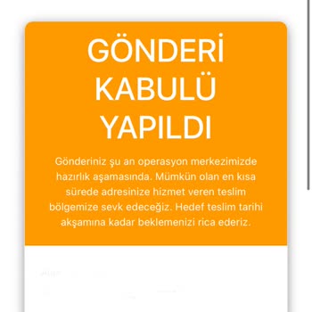 AGT Kurye (aynigunteslim.com) Teslim Edilmeyen Sipariş