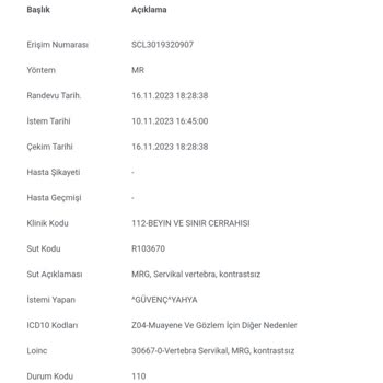 Marmara Üniversitesi Pendik Eğitim ve Araştırma Hastanesi Emar Raporu Çıkmıyor