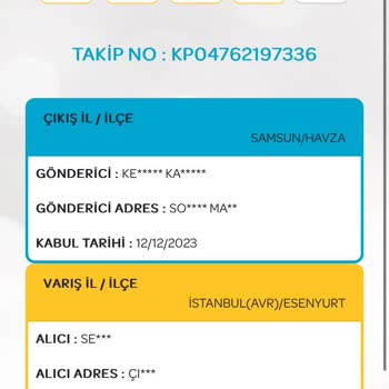 PTT Kargoda Ürünüm Kayboldu