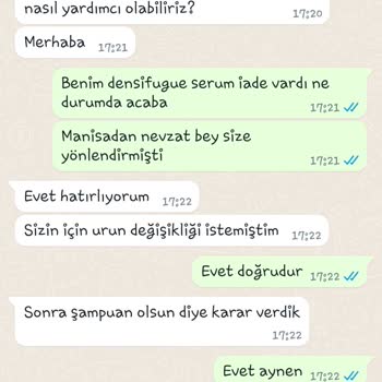 Kerastase İade Ve Değişim