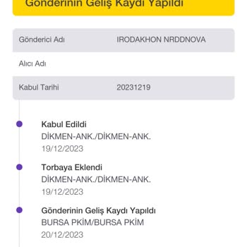 Gardrops Teslim Alınmasına Rağmen Kargoda Gözüküyor.
