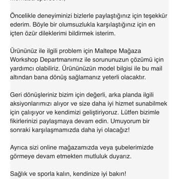 Maltepe Park Decathlon Kişiselleştirme Alanı Problemi