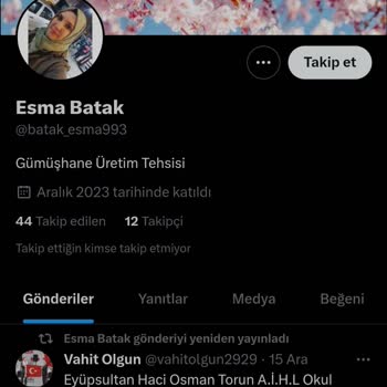 Twitter'da Adıma Sahte Hesap Açmışlar