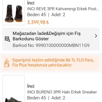 FLO Ayakkabı İçin Fazla Para Tahsil Etti