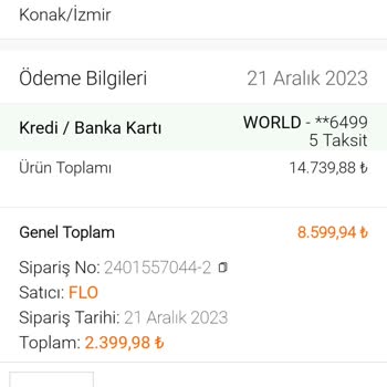 FLO Ayakkabı İçin Fazla Para Tahsil Etti