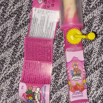 Bobbo Candy Şekerden Çıkan Kıl