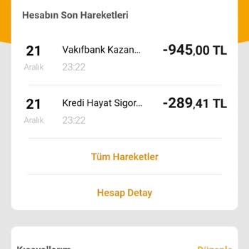 VakıfBank Kazandıran Tarife Adı Altında Benden Kesinti Yaptı