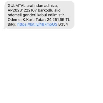 PTT Kargo Bilgim Dışı Kargo İşlemine İtiraz Ve Yasal Uyarı