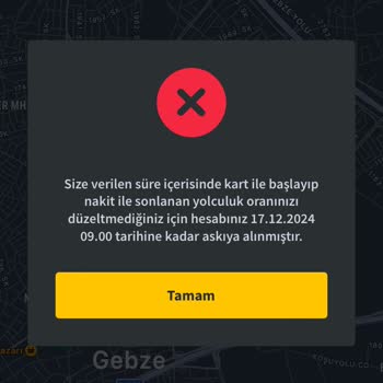 BiTaksi Sürücü Kullanımı İle İlgili