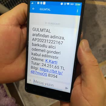 Gulmtal (SMS) Kurumsal Kimlik Adı Altında Şaibeli Mesajlar