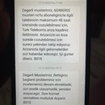 Turkcell Superonline Kusurlu İnternet Hizmeti