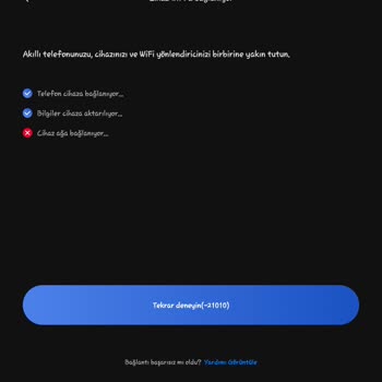 Roborock Cihaz Wi-fi Ağ Bağlantı Hatası