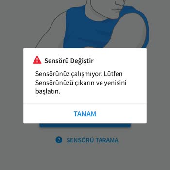 Freestyle Libre Sensörün Çalışmaması, Ölçüm Yapmaması