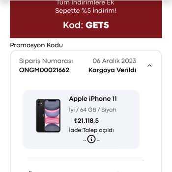 Getmobil İphone 11 Şikayeti