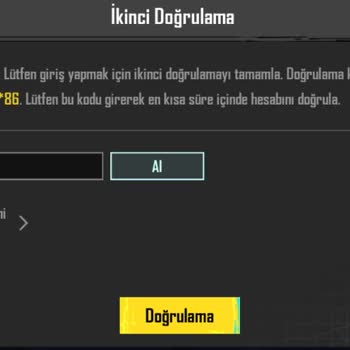 PUBG (Pubgmobile.com) Hesabımın Güvenliği Tehlikede!