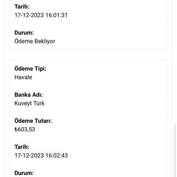 incikcincik Gelmeyen İptal Edilmeyen Kargo