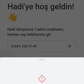 A101 Hadi Uygulaması Hesabıma Erişime İzin Verilmiyor