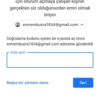 Gmail Google Şifre Unuttun 2 Faktörlü Doğrulama İstiyor